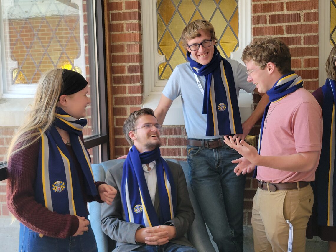 LCC Academic Scarf - (Buy one, get one for a student) - Image 2